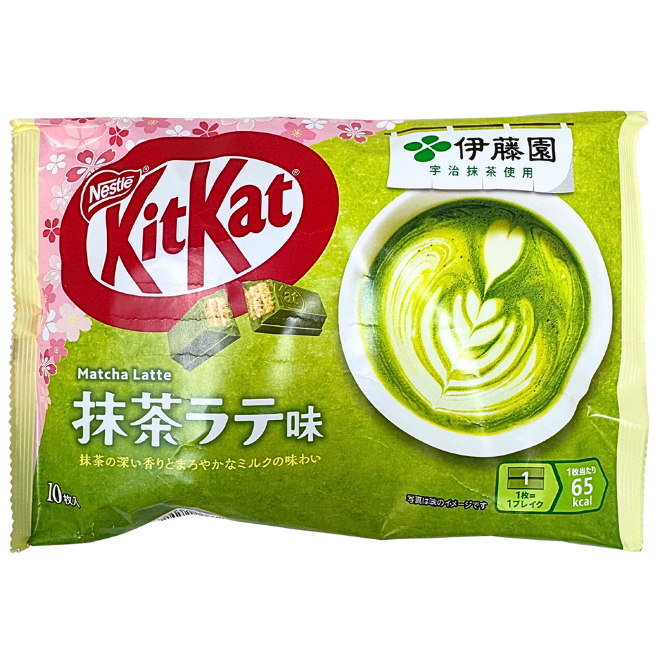 Kit Kat Minis Matcha Latte 10 Bars (Japan)