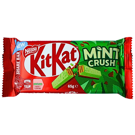 Kit Kat Mint Crush Sharebar (Aus) - 65g