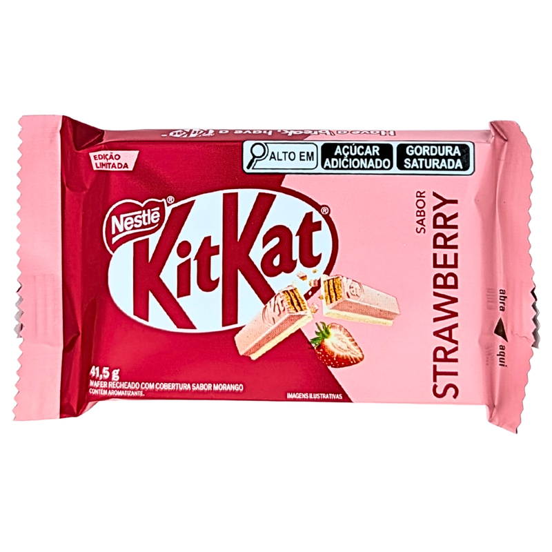 Kit Kat Strawberry (Brazil) - 41.5g