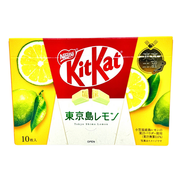 Kit Kat Tokyo Shima Lemon 10 Pieces (Japan) - 116g | Candy