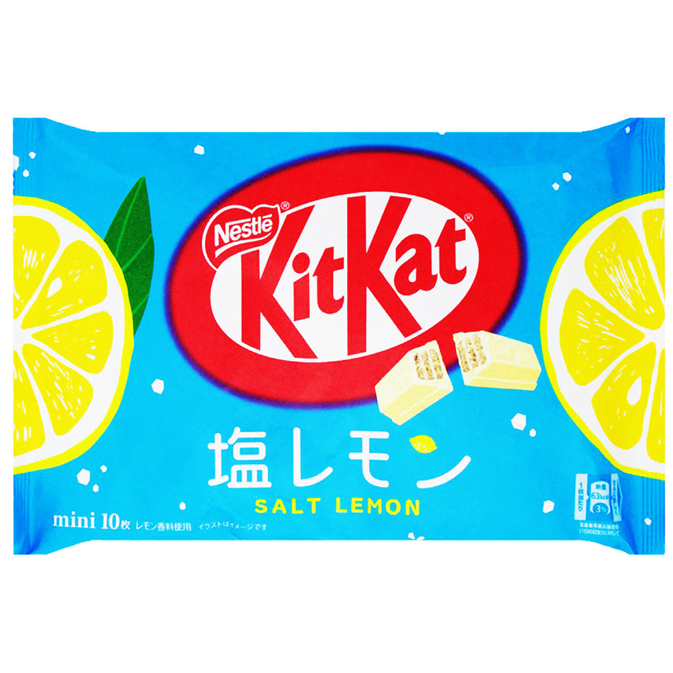 Kit Kat Minis Salt Lemon 10 Bars (Japan)