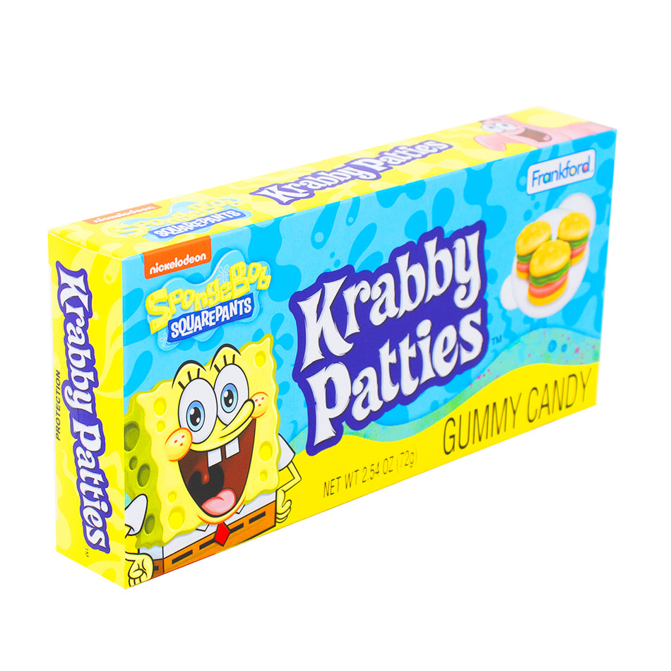 SpongeBob SquarePants Krabby Patties Candy Theater Pack