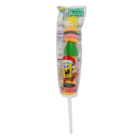 SpongeBob Christmas Gummy Krabby Patties Kabob - 1.5 oz. - SpongeBob Gummy Candy - Holiday Treats - Krabby Patties Kabob - Christmas Candy - Under the Sea Snacks - Festive Gummy Sweets - Cartoon Character Candy - Holiday Candy Kabob - Christmas Candy - Christmas Treatsc