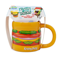 Krabby Patties Mug and Gummy Candy Gift Set, christmas candy, christmas gifts, krabby patty, krabby patties, krabby patty mugs, krabby patties gummies, krabby patty gummy