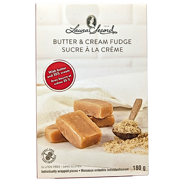 Laura Secord Butter and Cream Fudge 180g | Candy Funhouse – Candy