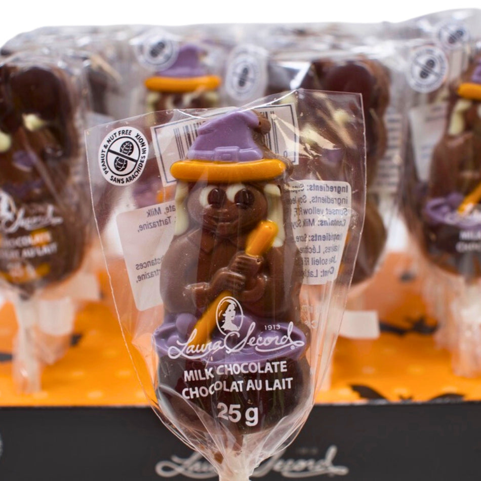 Laura Secord Halloween Chocolate Pops - 25g - Halloween Candy - Chocolate Lollipops - Party Favour - Laura Secord - Laura Secord Chocolate