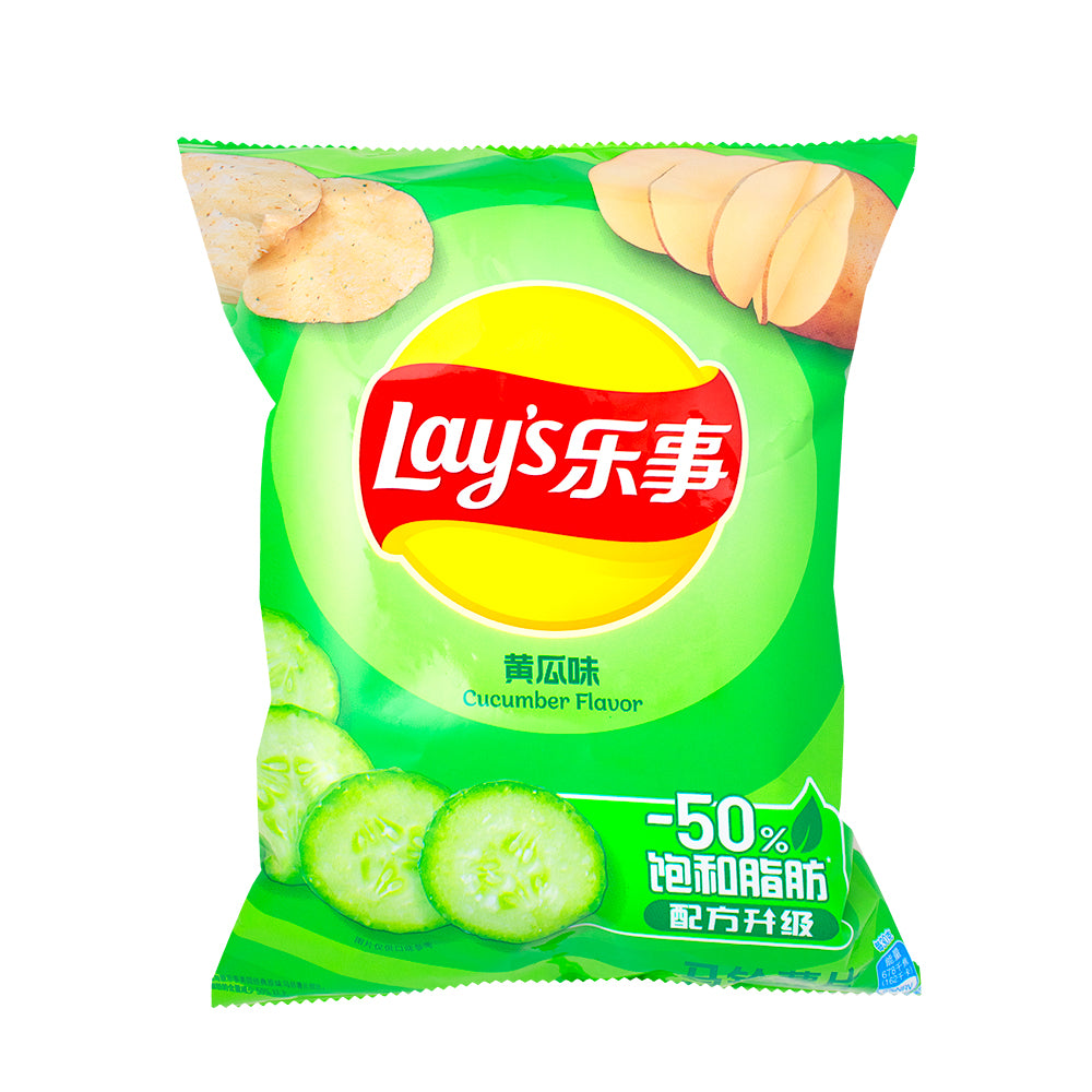 Lay's Cucumber Chips - 70g (China)