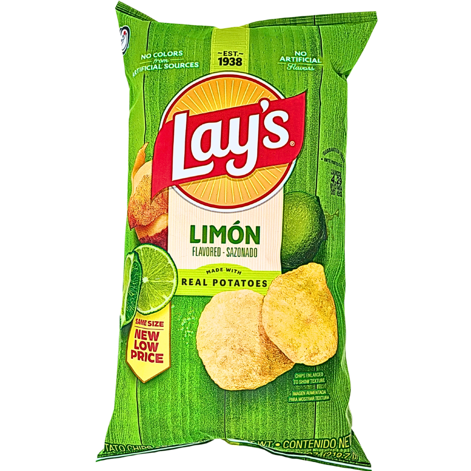 Lay's Limon Chips - 7.75oz