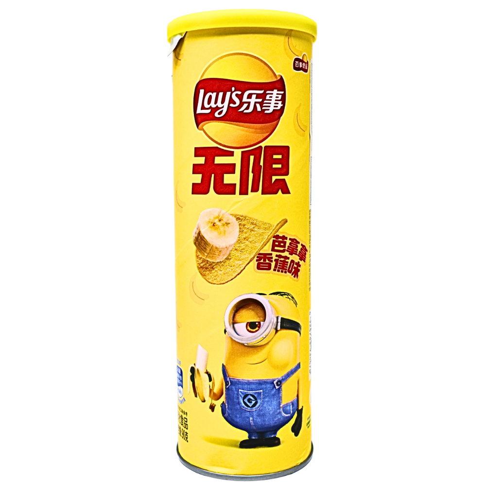 Lay's Minions Banana Flavored Chips (China) - 90g | Candy Funhouse ...