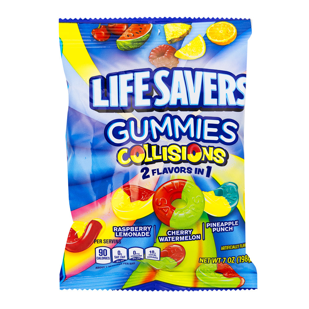 Life Savers Gummies Collisions Gummy Candy 198g – Candy Funhouse CA