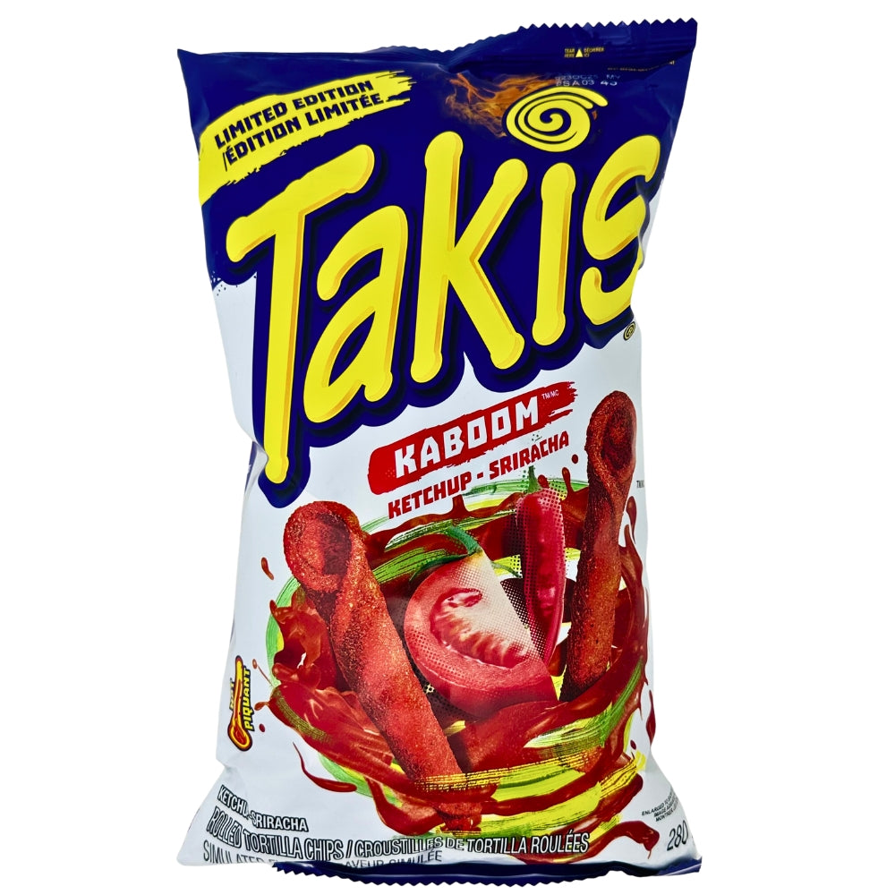 Limited Edition Takis Kaboom Ketchup Sriracha 280g Candy Funhouse limited-edition-takis-kaboom-ketchup-sriracha-280g-candy-funhouse