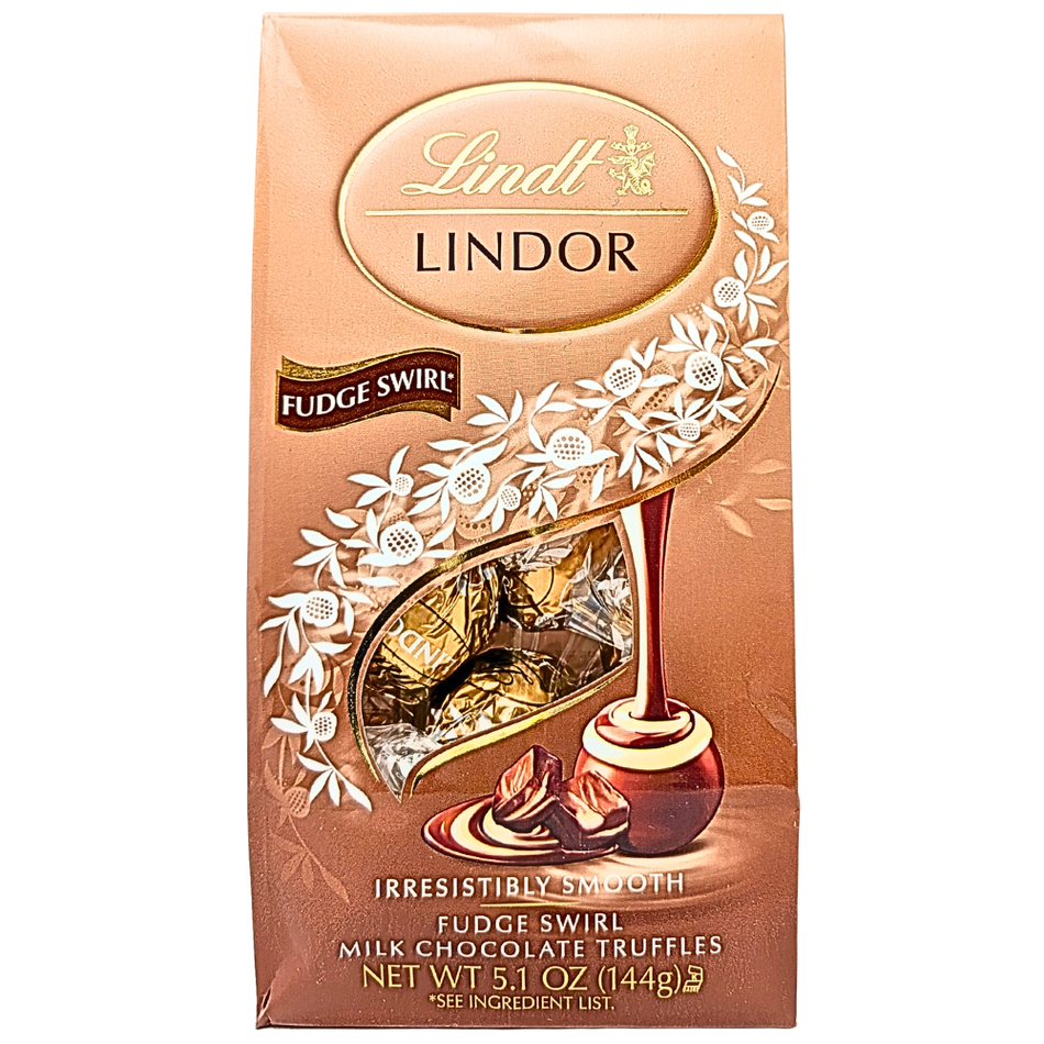 Lindt Lindor Fudge Swirl - 145g