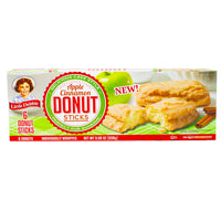 Little Debbies - Apple Cinnamon Donut Sticks (6 sticks) - 258g - Little Debbie - Little Debbie Cakes - Little Debbie Snacks - Little Debbie Donut Sticks - Apple Cinnamon Donut
