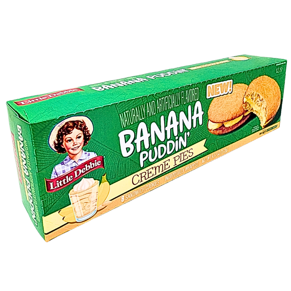 Little Debbie Banana Puddin' Creme Pies - 272g