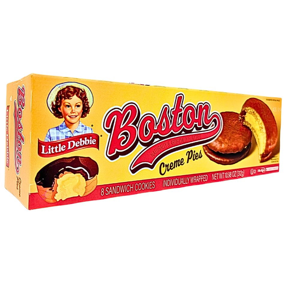 Little Debbie Boston Creme Pies (8 Sandwich Cookies) - 312g