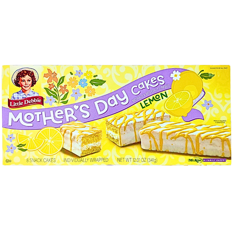 Little Debbie Mother's Day Cakes Lemon - 341g