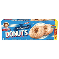 Little Debbie Old Fashioned Donuts (6 Donuts) - 438g