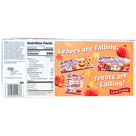 Little Debbie Pumpkin Spice Rolls - 373g