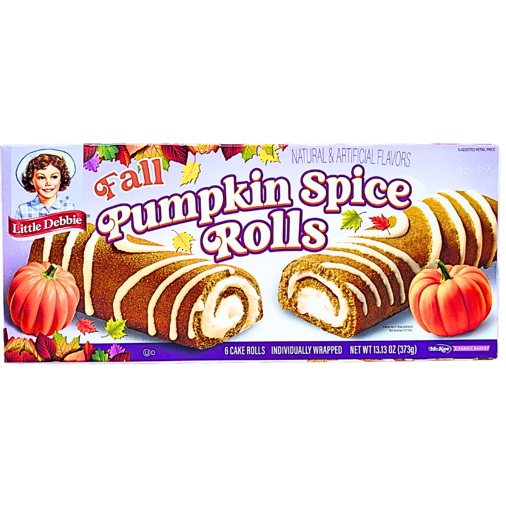 Little Debbie Pumpkin Spice Rolls - 373g