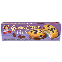 Little Debbie Raisin Creme Pies (8 Sandwich Cookies) - 288g