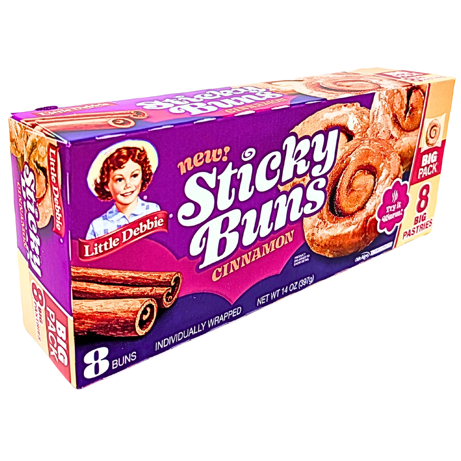 Little Debbie Sticky Buns Cinnamon - 397g