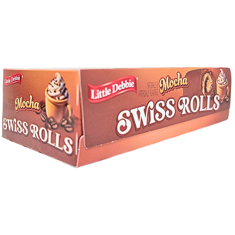 Little Debbie Swiss Rolls Mocha 378g (12 Cake Rolls) 