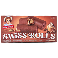 Little Debbie Swiss Rolls Mocha (12 Cake Rolls) - 378g **BB Aug 07 2026**