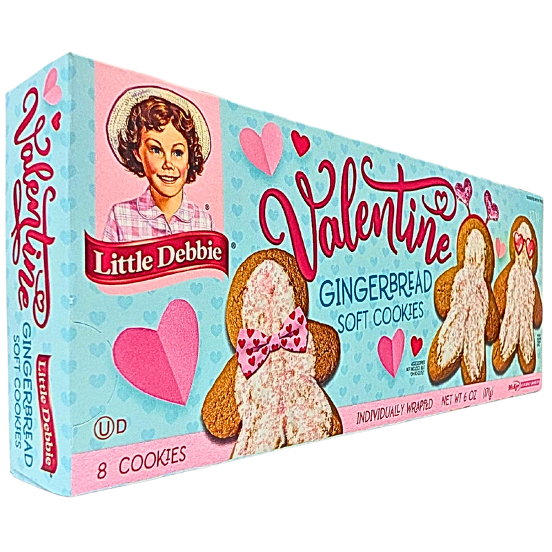 Little Debbie Valentine Gingerbread Cookies - 171g *BB 25Feb2026*