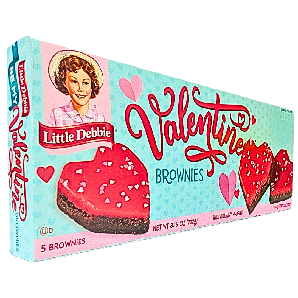 Little Debbie Valentine Brownies (5 Pieces) - 232g 