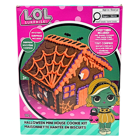LOL Surprise Halloween Mini House Cookie Kit - 192g
