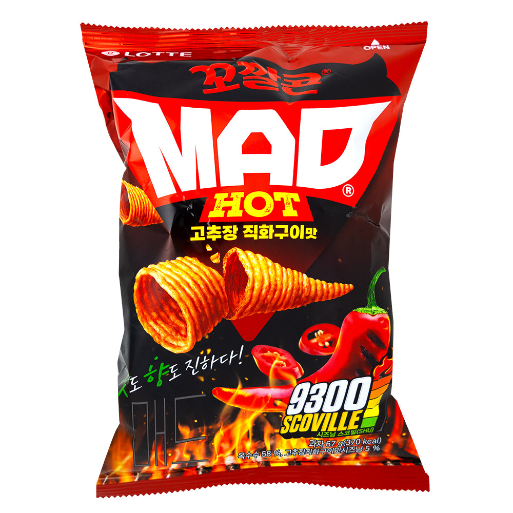 Lotte Mad Hot Chilli (Korea) - 67g
