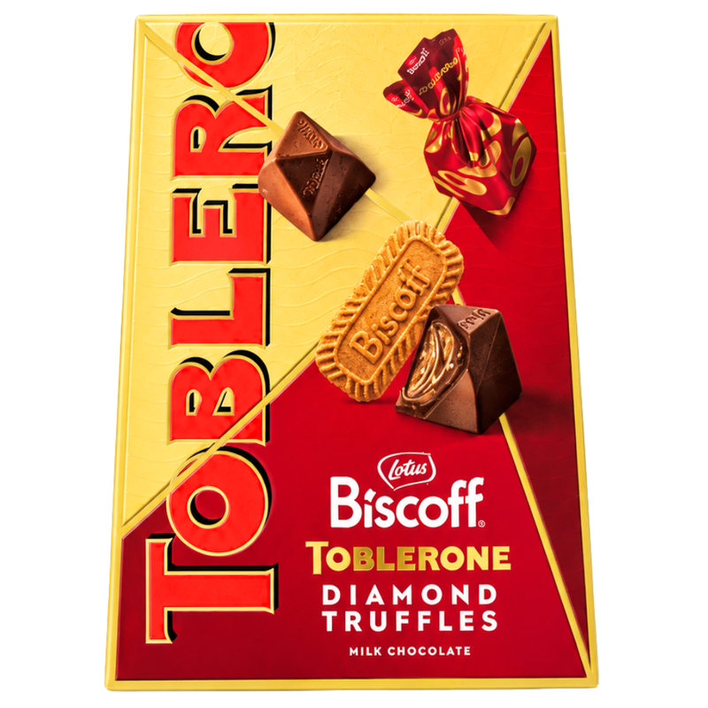 Lotus Biscoff Toblerone Diamond Truffles (UK) - 180g