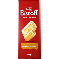 Lotus Biscoff White Chocolate with Biscoff Cream (UK) - 180g