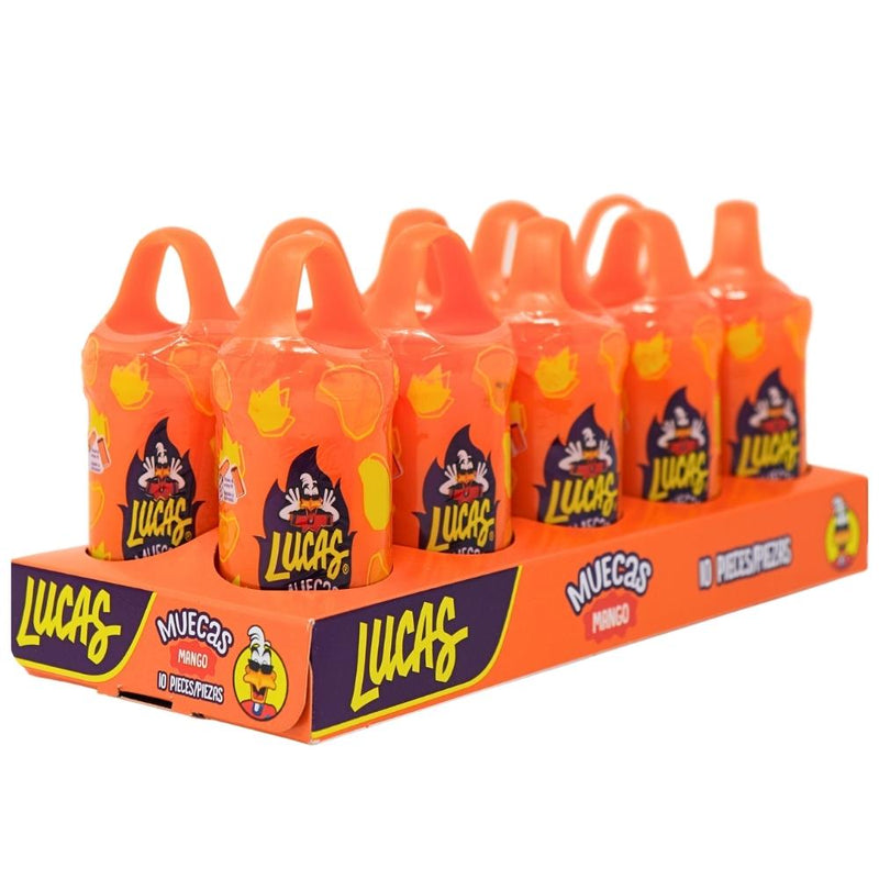 Mexican Candy - Lucas Muecas Lollipop Dipper Mango - Spicy Candy