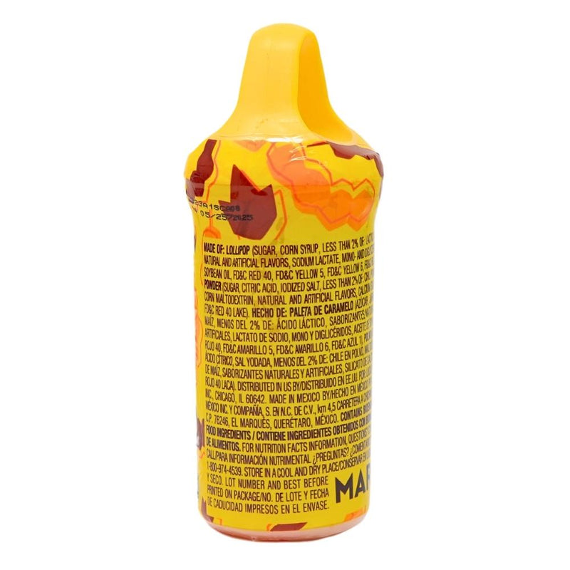 Lucas Muecas Lollipop Dipper Tamarind - 10ct Box Nutrition Facts Ingredients - Mexican Candy - Spicy Candy