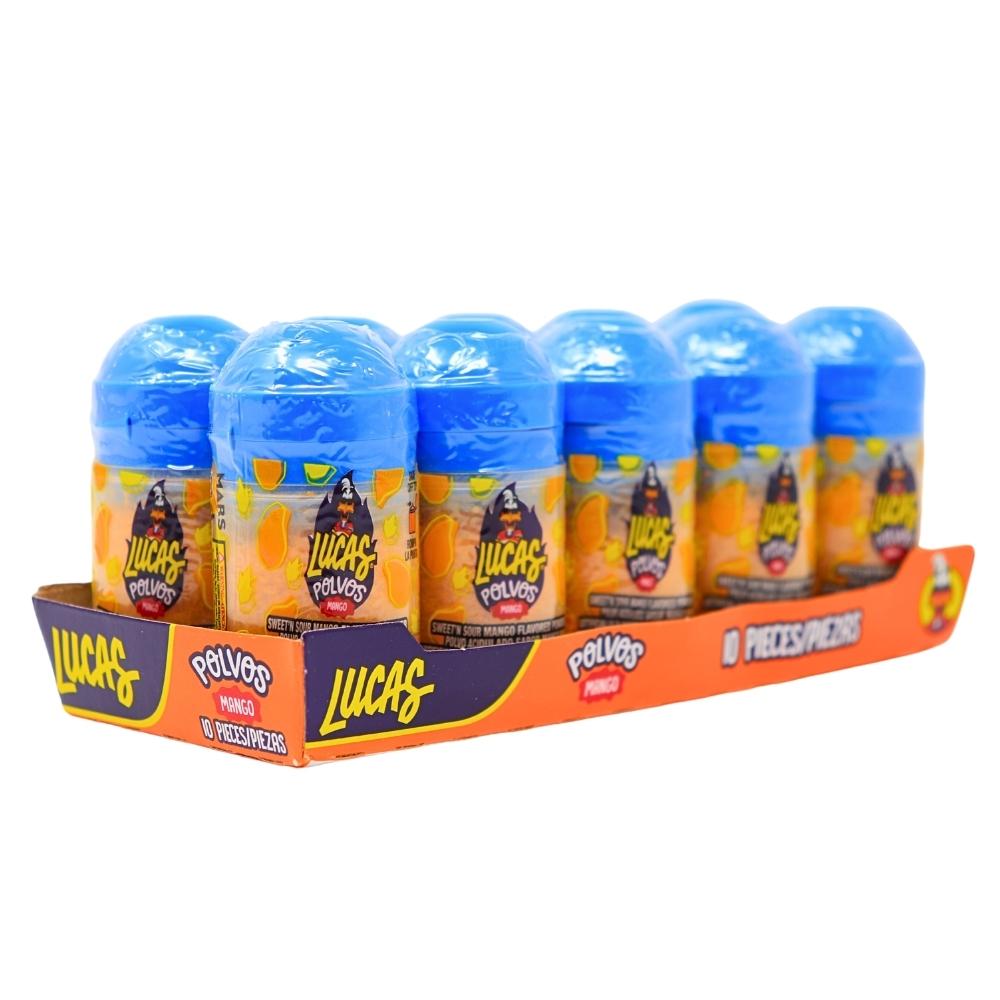 Lucas Polvos Mango Powder Candy - 10ct Box