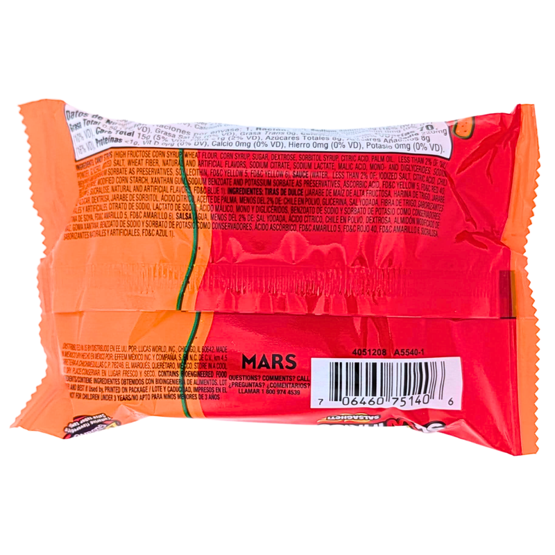 Lucas Skwinkles Salsagheti Mango with Gusano - 24g