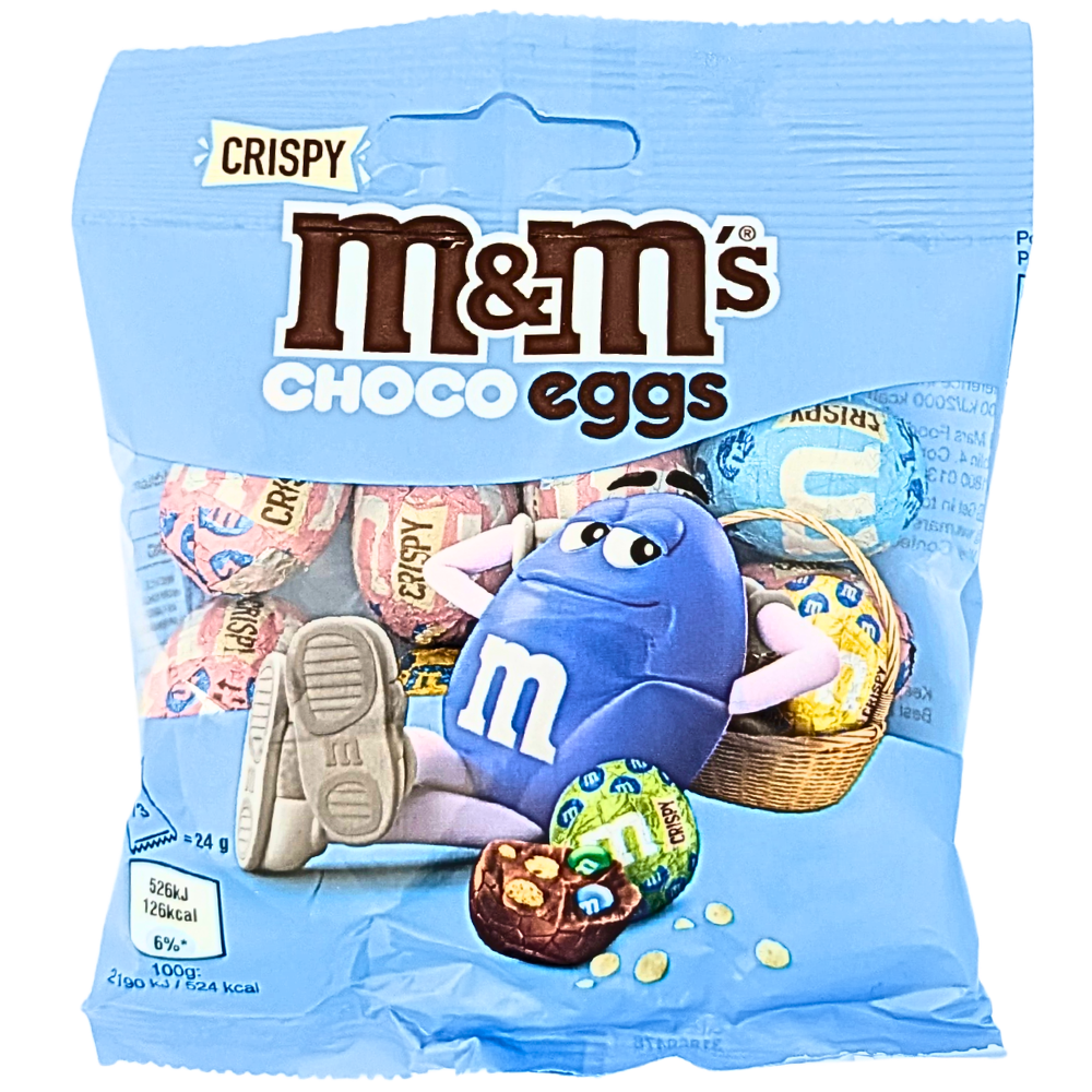 M&M's Crispy Choco Eggs (UK) - 72g | Candy Funhouse – Candy Funhouse CA