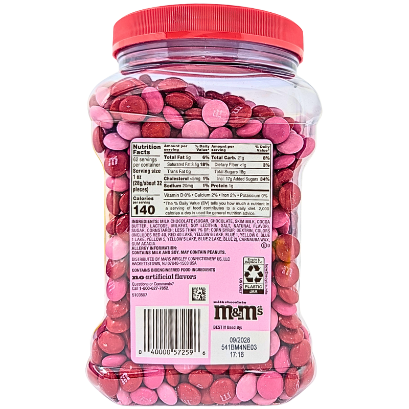 Valentine M&M's Milk Chocolate Cupid's Mix - 3lb