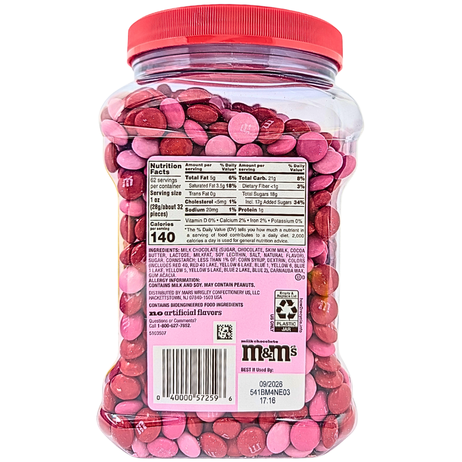 Valentine M&M's Milk Chocolate Cupid's Mix - 3lb