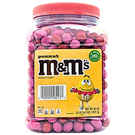 M&M's Peanut Pantry Valentine - 62oz