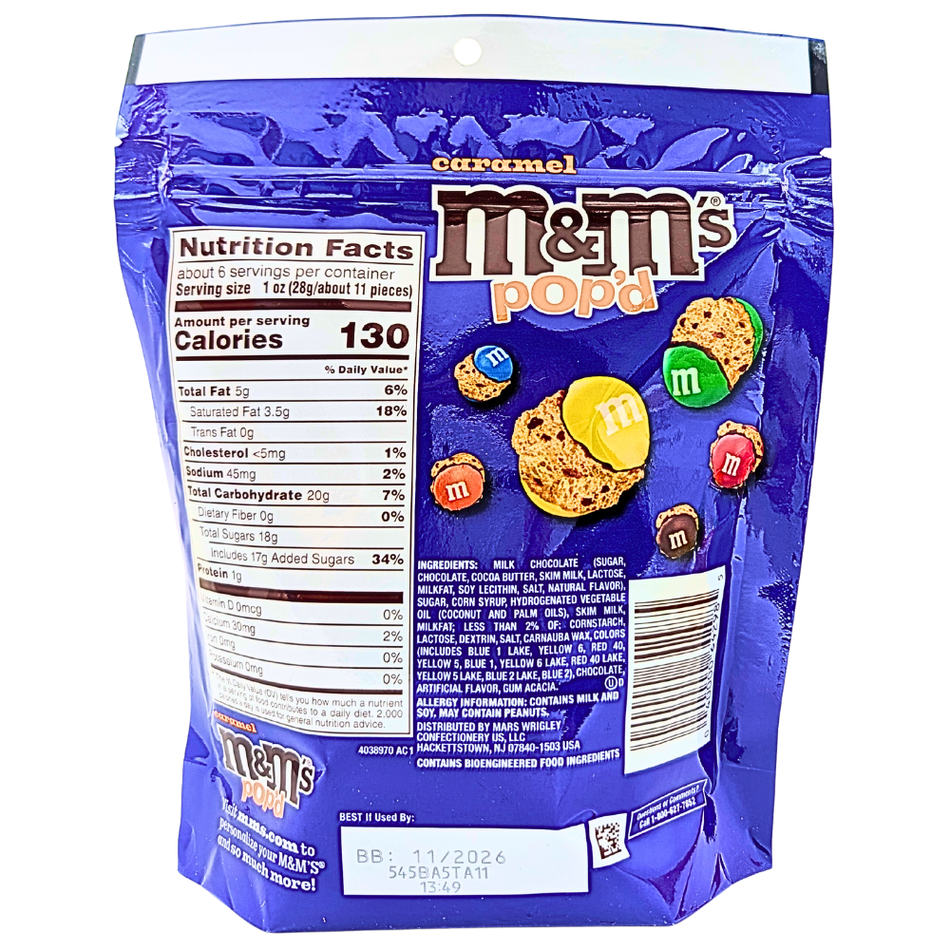 M&M's Pop'd - 5.5oz