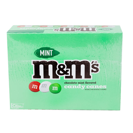 M&M's Mint Chocolate Candy Canes 12 Pieces - 5.3oz