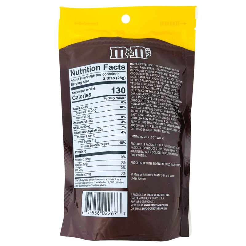 M&M's edible Cookie Dough - 8.5oz - Nutrition Facts - Ingredients