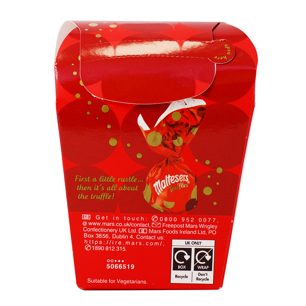 Maltesers Truffles Gift Box (UK) - 54g Nutrition Facts Ingredients