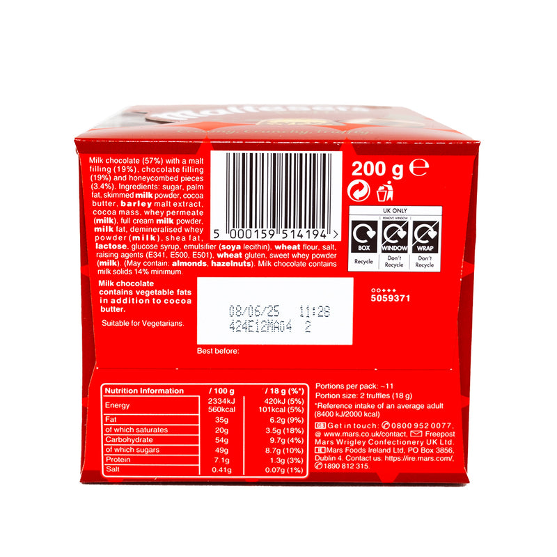 Maltesers Truffles Gift Box (UK) - 200g