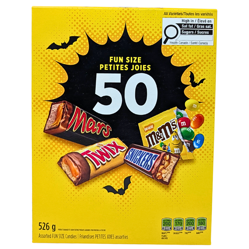 Mars Halloween Chocolate Variety 50ct - 526g