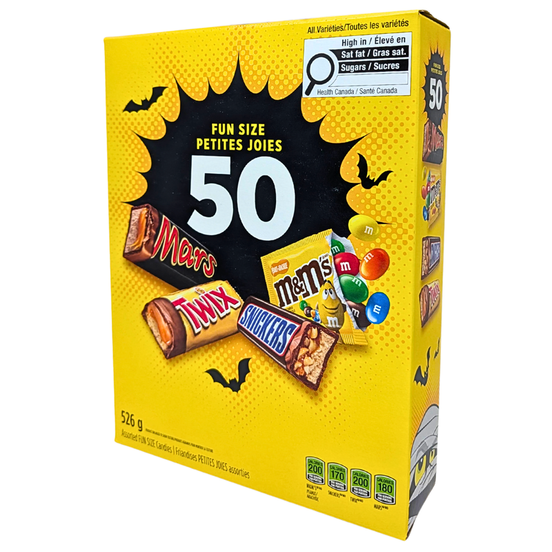 Mars Halloween Chocolate Variety 50ct - 526g