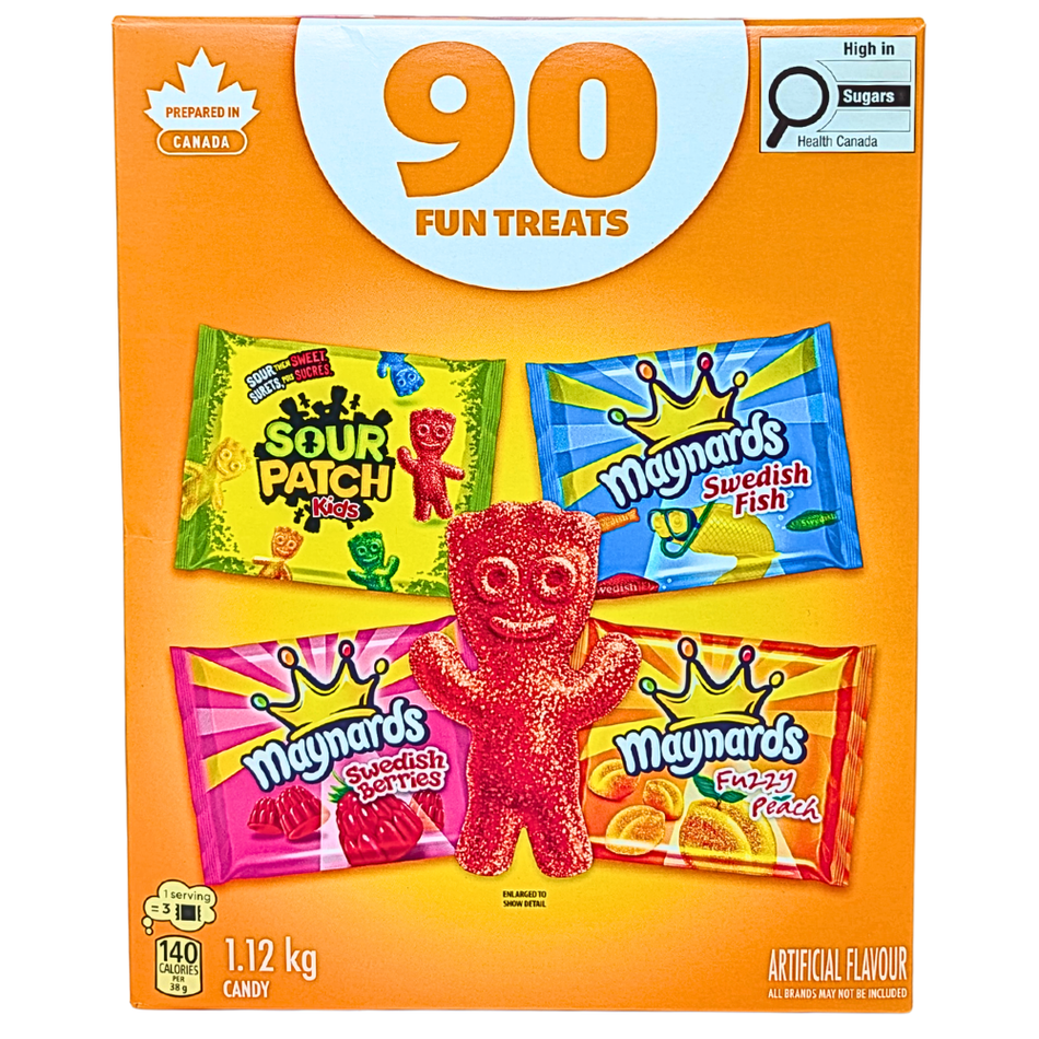 Maynards Assorted Fun Treats - 90ct