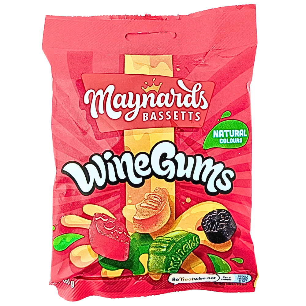 Maynards Bassetts Wine Gums UK - 165g